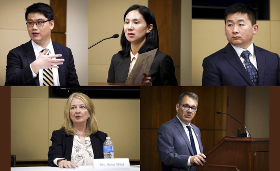 IRFC briefing panelists gather to share new developments and highlight family rescue cases in the ongoing persecution of Falun Gong